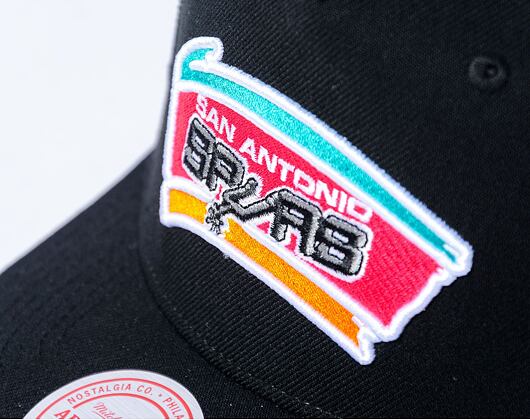 Kappe Mitchell & Ness - NBA Monogram Trucker Hwc San Antonio Spurs Black