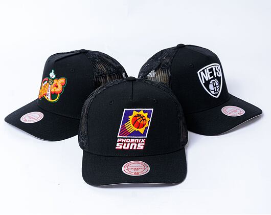 Kappe Mitchell & Ness - NBA Monogram Trucker Hwc Phoenix Suns Black