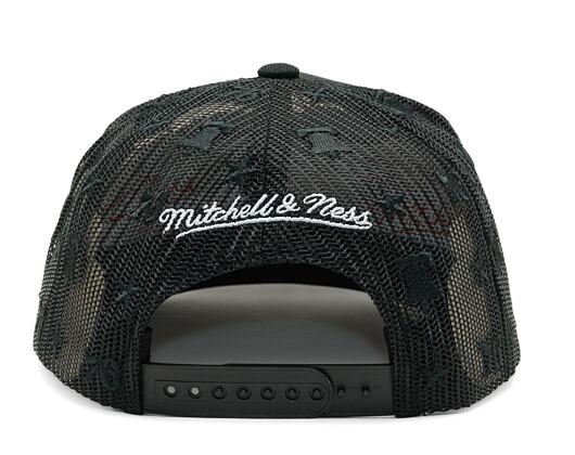 Kappe Mitchell & Ness - NBA Monogram Trucker Hwc Philadelphia 76Ers Black