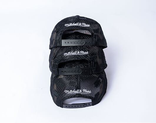 Kappe Mitchell & Ness - NBA Monogram Trucker Hwc Houston Rockets Black