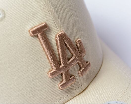 Damen Kappe New Era - 9FORTY League Essential - LA Dodgers - Beige / Camel