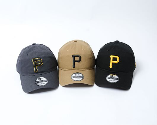 Kappe New Era - 9TWENTY Classic Dad Cap - Pittsburgh Pirates - Khaki