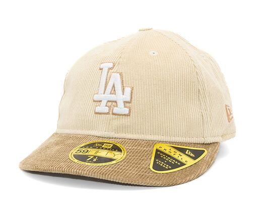 Kappe New Era - 59FIFTY Low Profile Cord - LA Dodgers - New Olive
