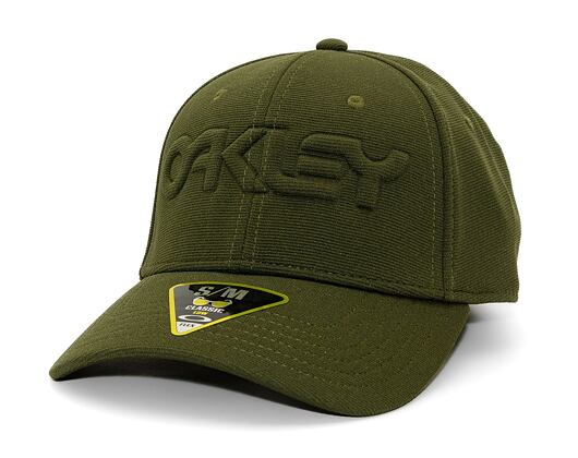 Basecap Oakley 6 Panel Stretch Hat geprägt