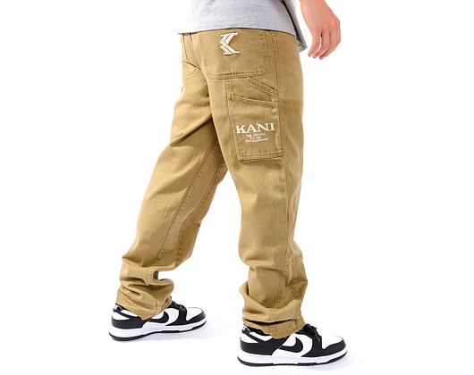 Hose Karl Kani OG Washed Carpenter Pants dark sand
