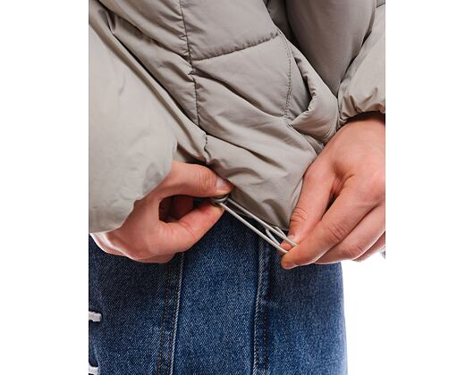 Jacke Karl Kani Small Signature Puffer Jacket light grey