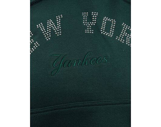 Damen Pullover New Era - Diamante Hoody - NY Yankees - Dark Green