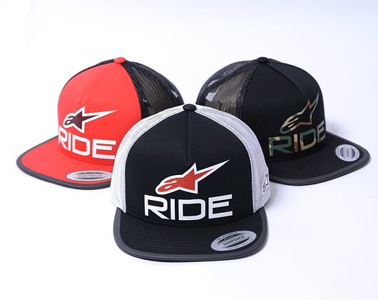 Kappe Alpinestars - Ride 4.0 - Black/White/Red