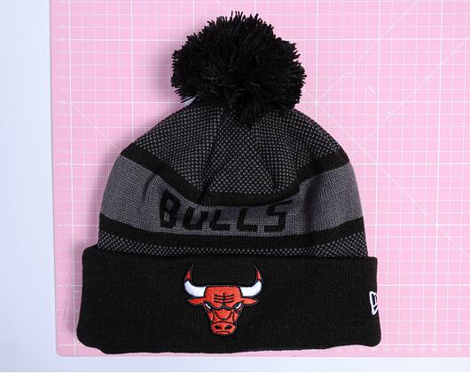 Mütze New Era - Knit Medium NBA Jake Cuff Beanie - Chicago Bulls - Grey