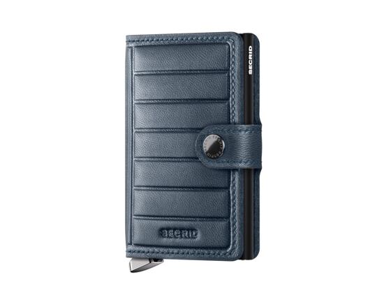 Geldbörse Secrid Miniwallet Emboss Lines Teal