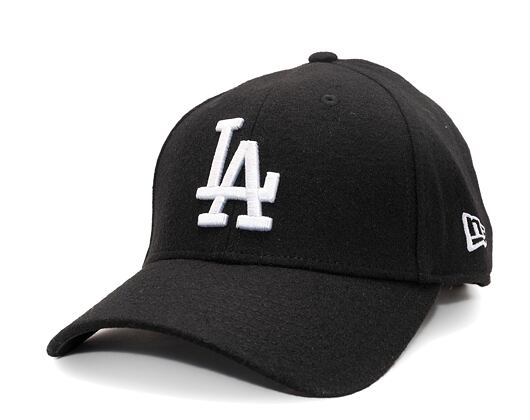 Kappe New Era - 9FORTY MLB Melton Medium - LA Dodgers - Black / White