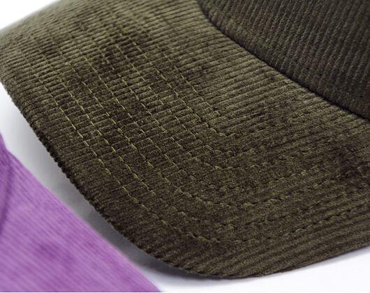 Kappe New Era - 9FORTY MLB Cord - Oakland Athletics - Green