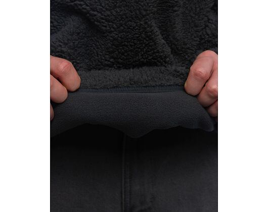 Pullover Karl Kani Metal Signature Teddy Hoodie black