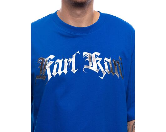 T-Shirt Karl Kani Old English Chrome Tee blue