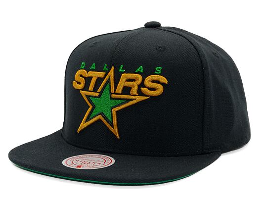 Kappe Mitchell & Ness - Top Spot Snapback Vntg - Dallas Stars - Black