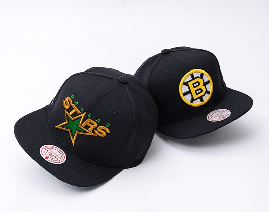Kappe Mitchell & Ness - Top Spot Snapback Vntg - Dallas Stars - Black