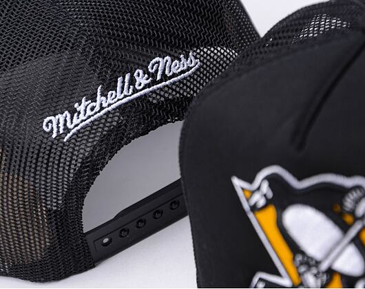 Kappe Mitchell & Ness - Evergreen Trucker - Pittsburgh Penguins - Black