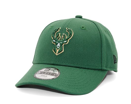 Kinder Kappe New Era - NBA The League 9FORTY - Milwaukee Bucks - Team Color