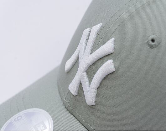Damen Kappe New Era - MLB Metallic 9FORTY - NY Yankees - Mint Green / Off White