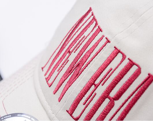 Kappe New Era - Wordmark 9TWENTY - Stone / Burgundy