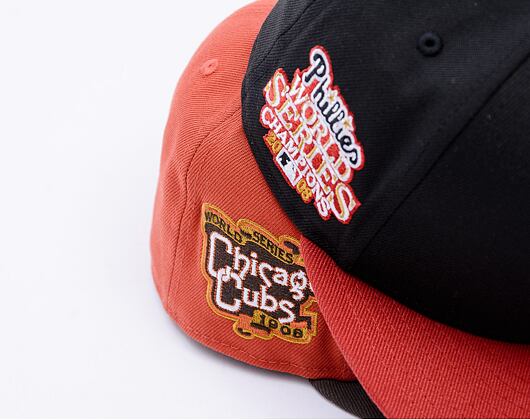 Kappe New Era - MLB Visor Clip 59FIFTY - Philadelphia Phillies - Black / Red