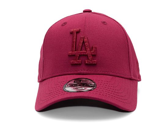 Kinder Kappe New Era - MLB Metallic 9FORTY - LA Dodgers - Burgundy