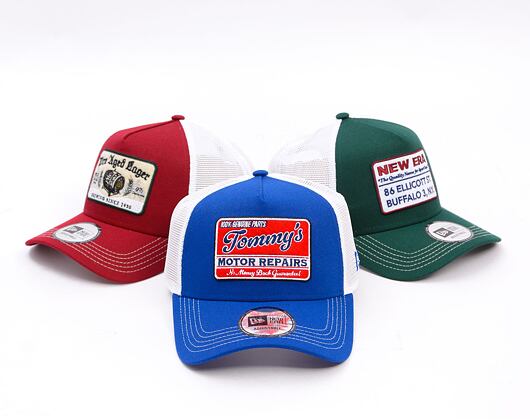 Kappe New Era - Vintage 9FORTY Trucker - Light Royal