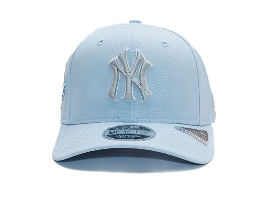 Kappe New Era - MLB World Series 9FIFTY Original Fit - NY Yankees - Pastel Blue / Gray