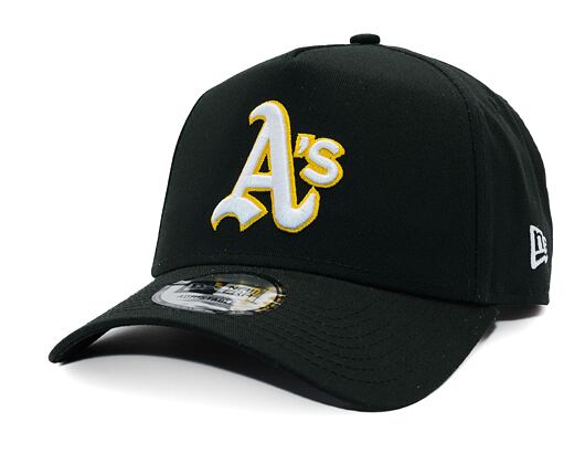 Kappe New Era - MLB World Series Patch 9FORTY A-Frame - Oakland Athletics - Black / Gold