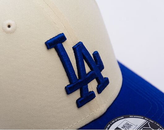 Kappe New Era - MLB Color Block 9FORTY - LA Dodgers - Cream / Light Royal