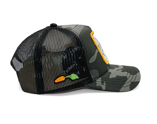 Kappi Capslab - Trucker Looney Tunes Bugs Bunny - Metall/Camouflage