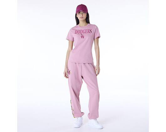 Damen T-Shirt New Era - MLB Graphic Tee - LA Dodgers - Pink