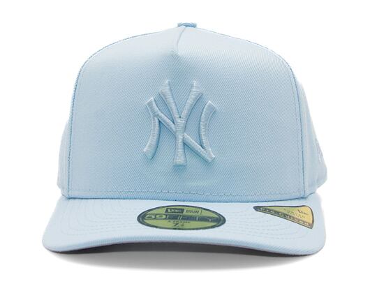 Kappe New Era - MLB Color Pack 59FIFTY A-Frame - NY Yankees - Baby Blue