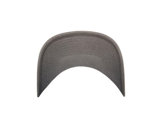 Kappe Yupoong 5-Panel Curved Classic Snapback grey