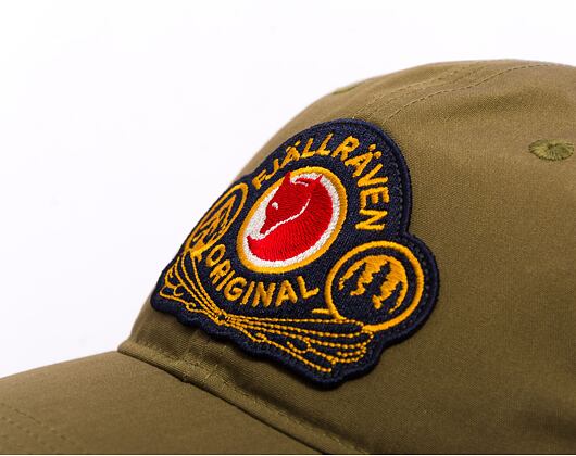 Kappe Fjällräven - Classic Badge Cap - Laurel Green