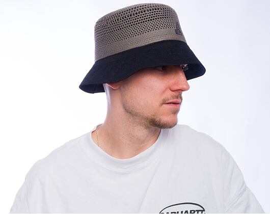 Hut Kangol - Double Mesh Lahinch - Warm Grey/Black