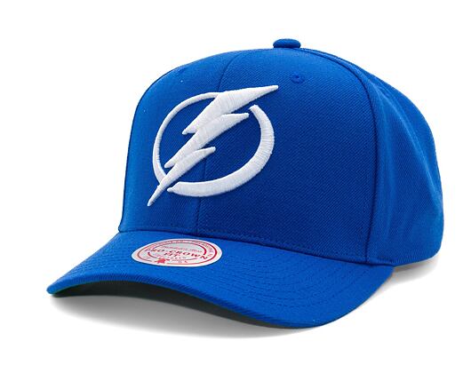 Kappe Mitchell & Ness - Tampa Bay Lightning - Team Ground 2.0 Pro Snapback - Blue