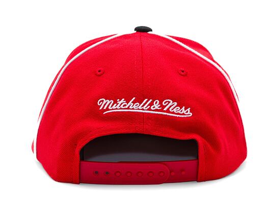 Kappe Mitchell & Ness - Chicago Bulls - Pipe Snapback - Red