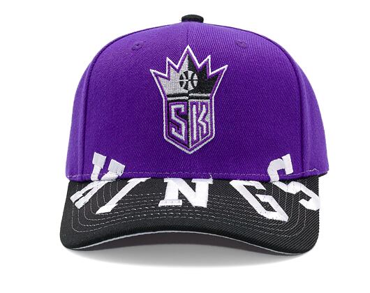 Kappe Mitchell & Ness - Sacramento Kings - Underarch Pro Snapback Hwc - Purple