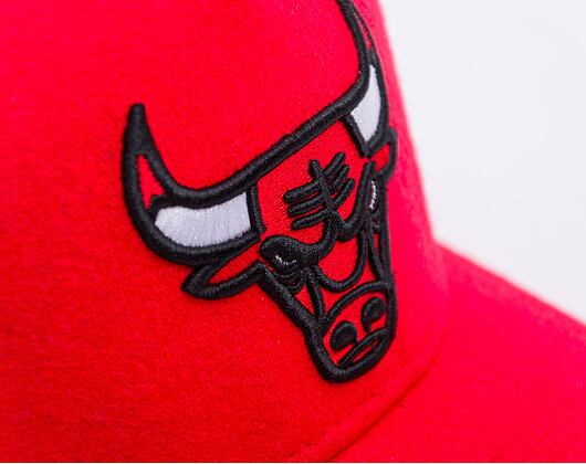 Kappe Mitchell & Ness - Chicago Bulls - Kicking Wool Pro Strapback - Red