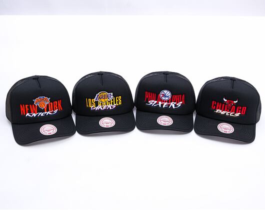 Kappe Mitchell & Ness - Philadelphia 76Ers - Year Of The Snake Trucker Hwc - Black