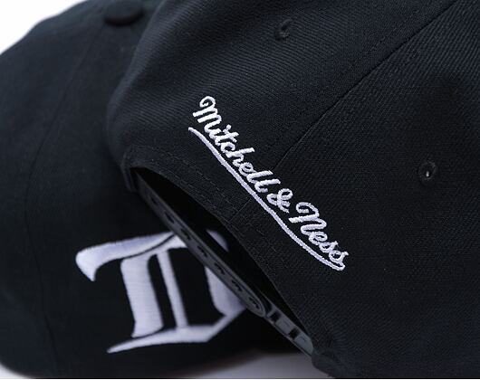 Kappe Mitchell & Ness - Toronto Maple Leafs - Evergreen Black White Snapback - Black