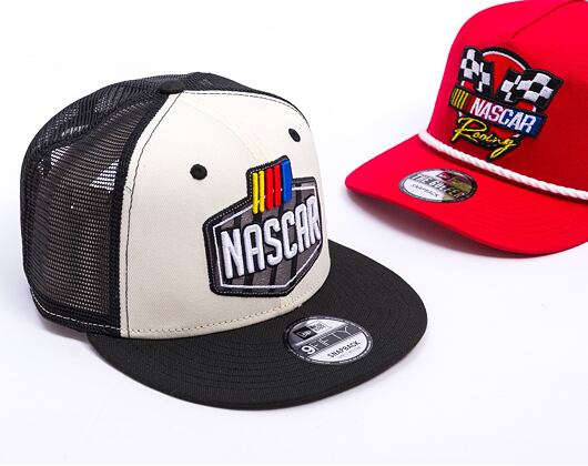 Kappe New Era - NASCAR Logo 9FIFTY - Nascar Classics - White