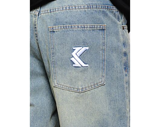 Shorts Karl Kani - OG Denim Baggy Jorts - bleached blue