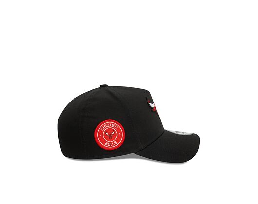 Kappe New Era - 9FORTY A-Frame Patch - Chicago Bulls - Schwarz