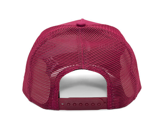 Kappe New Era - MLB League Essential 9FORTY Trucker - LA Dodgers - Cherry