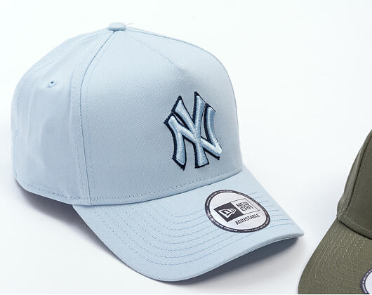Kappe New Era - MLB Tonal Outline 9FORTY A-Frame - NY Yankees - Blue / Navy