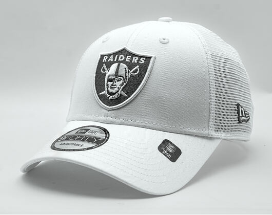 Kappe New Era - NFL Homefield Trucker 9FORTY - Las Vegas Raiders - White
