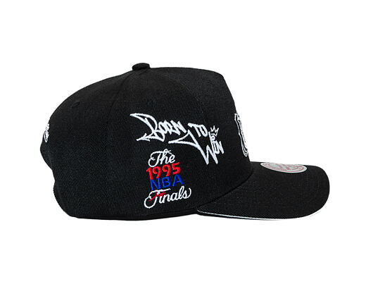 Kappe Mitchell & Ness - NBA Born To Win Pro Snapback HWC - Houston Rockets - Black