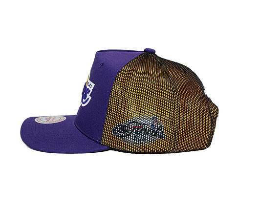 Kappe Mitchell & Ness - NBA Tremor Trucker - LA Lakers - Purple